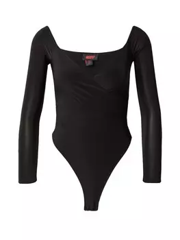 Боди-рубашка Misspap, черный