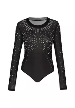 Боди-рубашка NAEMI, черный