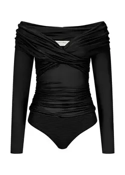 Боди-рубашка Nicowa, черный