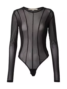 Боди-рубашка REMAIN, черный