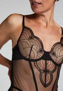 Боди RUBY Hunkemller, черный