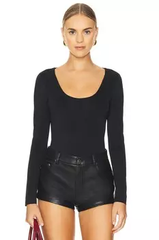 Боди с аквалангом Good American, черный