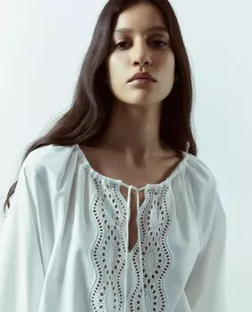 Боди с аппликацией Schiffly Sfera, белый