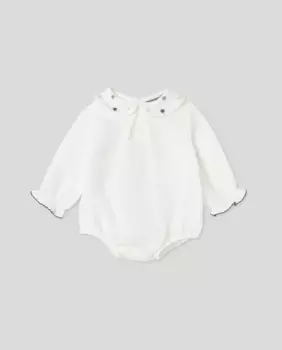 Боди с длинным рукавом для девочки Coconut El Corte Ingls, белый