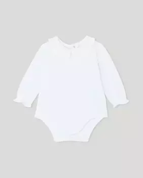 Боди с длинными рукавами для девочки Coconut El Corte Ingls, белый