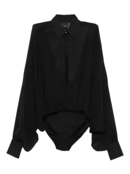 Боди с длинными рукавами PINKO, черный