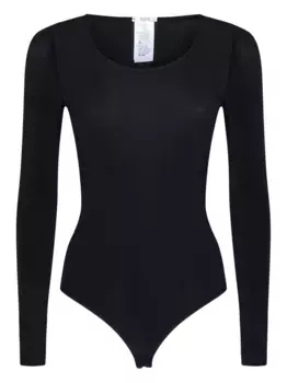 Боди с длинными рукавами Wolford, черный