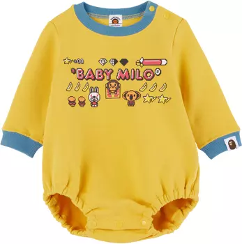 Боди с игровой графикой Baby Baby Milo BAPE