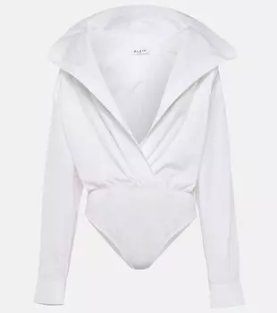 Боди с капюшоном Alaa, белый