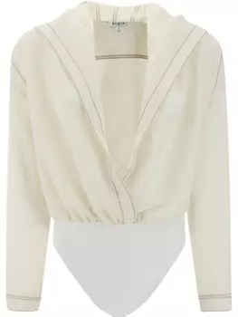 Боди с капюшоном Alaa, белый