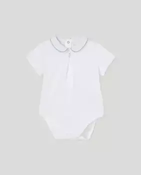 Боди с коротким рукавом для малышки Coconut El Corte Ingls, белый