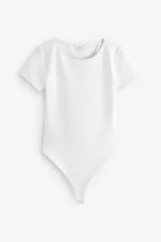 Боди с коротким рукавом Next, белый