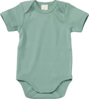 Боди с коротким рукавом зеленое размер. 98/104 10шт ALANA