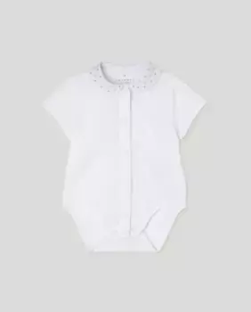 Боди с короткими рукавами Coconut El Corte Ingls, белый