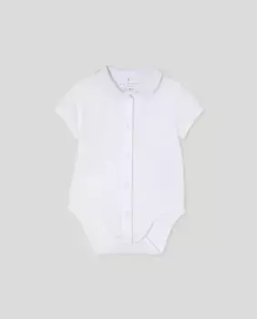 Боди с короткими рукавами Coconut El Corte Ingls, белый