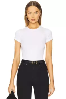 Боди с короткими рукавами Grlfrnd, white