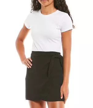 Боди с короткими рукавами и круглым вырезом Copper Key, белый