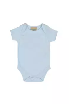 Боди с короткими рукавами и вырезом-конвертом Larkwood, синий