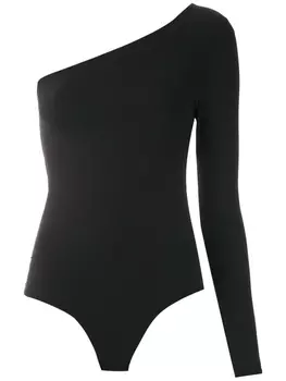 Боди с кружевной вставкой Amir Slama, черный