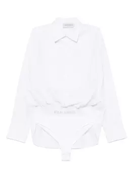 Боди с кружевными деталями ERMANNO FIRENZE, белый