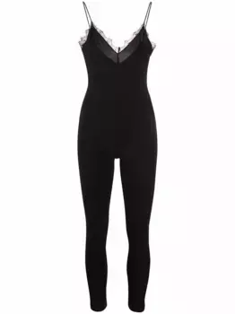 Боди с кружевом из коллаборации с Lia Aram Alchemy, черный