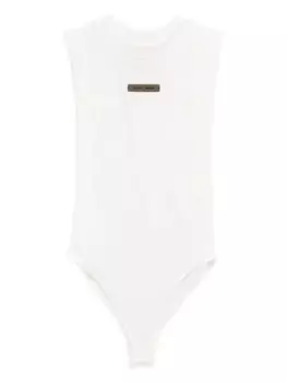 Боди с логотипом FEAR OF GOD ESSENTIALS, белый