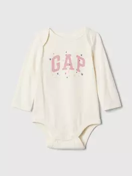 Боди с логотипом Gap, бежевый