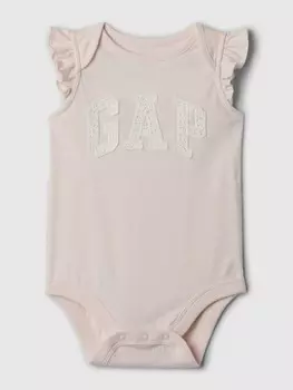 Боди с логотипом Gap, розовый