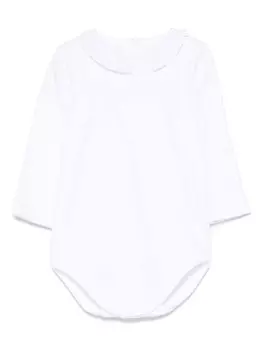 Боди с оборчатым воротником Mariella Ferrari, белый