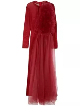 Боди с оборками Alchemy x Lia Aram, красный