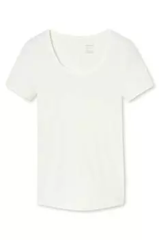 Боди с овальным вырезом горловины Schiesser, белый