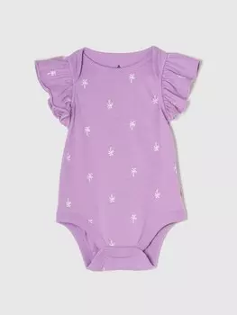 Боди с рисунком Gap, фиолетовый