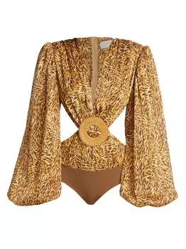 Боди с тигровым поясом Bronx and Banco, желтый