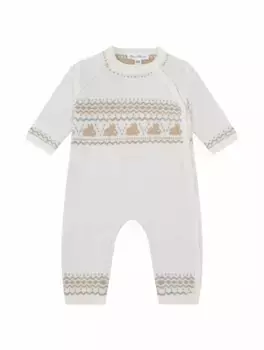 Боди с узором Tartine et Chocolat, белый