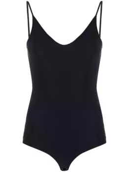 Боди с V-образным вырезом JIL SANDER, синий