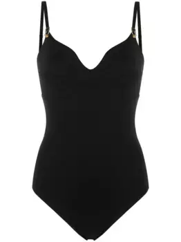 Боди с V-образным вырезом Murmur, черный