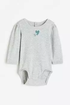 Боди с воротником H&M
