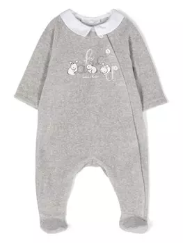 Боди с воротником Tartine Et Chocolat, серый