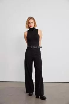 Боди с воротником-водолазкой Черный VATKALI