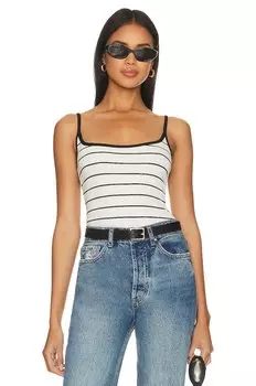 Боди с вырезом-лодочкой Weworewhat, черный