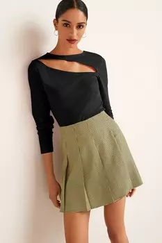 Боди с вырезом Next, черный