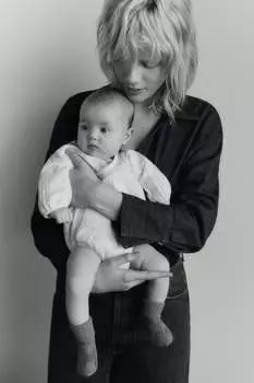 Боди с вышивкой ZARA, экру