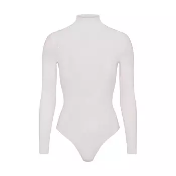 Боди с высоким воротом SKIMS, цвет marble