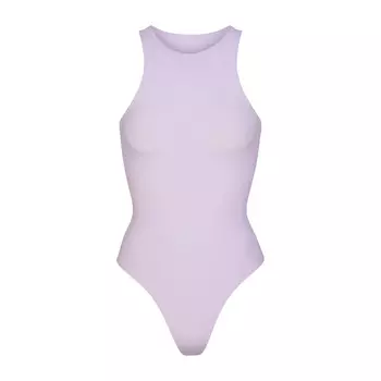 Боди с высоким воротом SKIMS Fits Everybody, цвет Lily