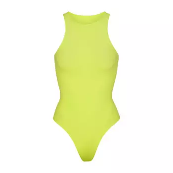Боди с высоким воротом SKIMS Fits Everybody, цвет Daffodil