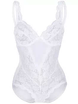 Боди Sassa CLASSIC LACE, белый