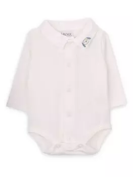 Боди щенка Knot, белый