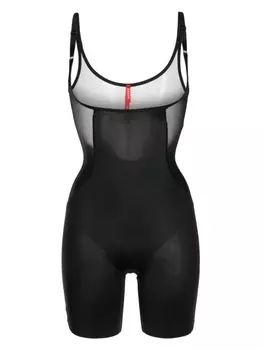 Боди Shaping с сетчатыми вставками SPANX, черный