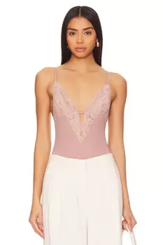 Боди шарлотта Fleur Du Mal, коричневый