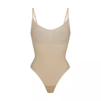 Боди SKIMS Everyday Sculpt, песочный